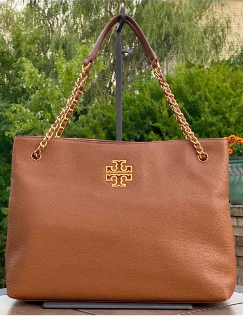 NWT Tory Burch Britten Triple Compartment Tote